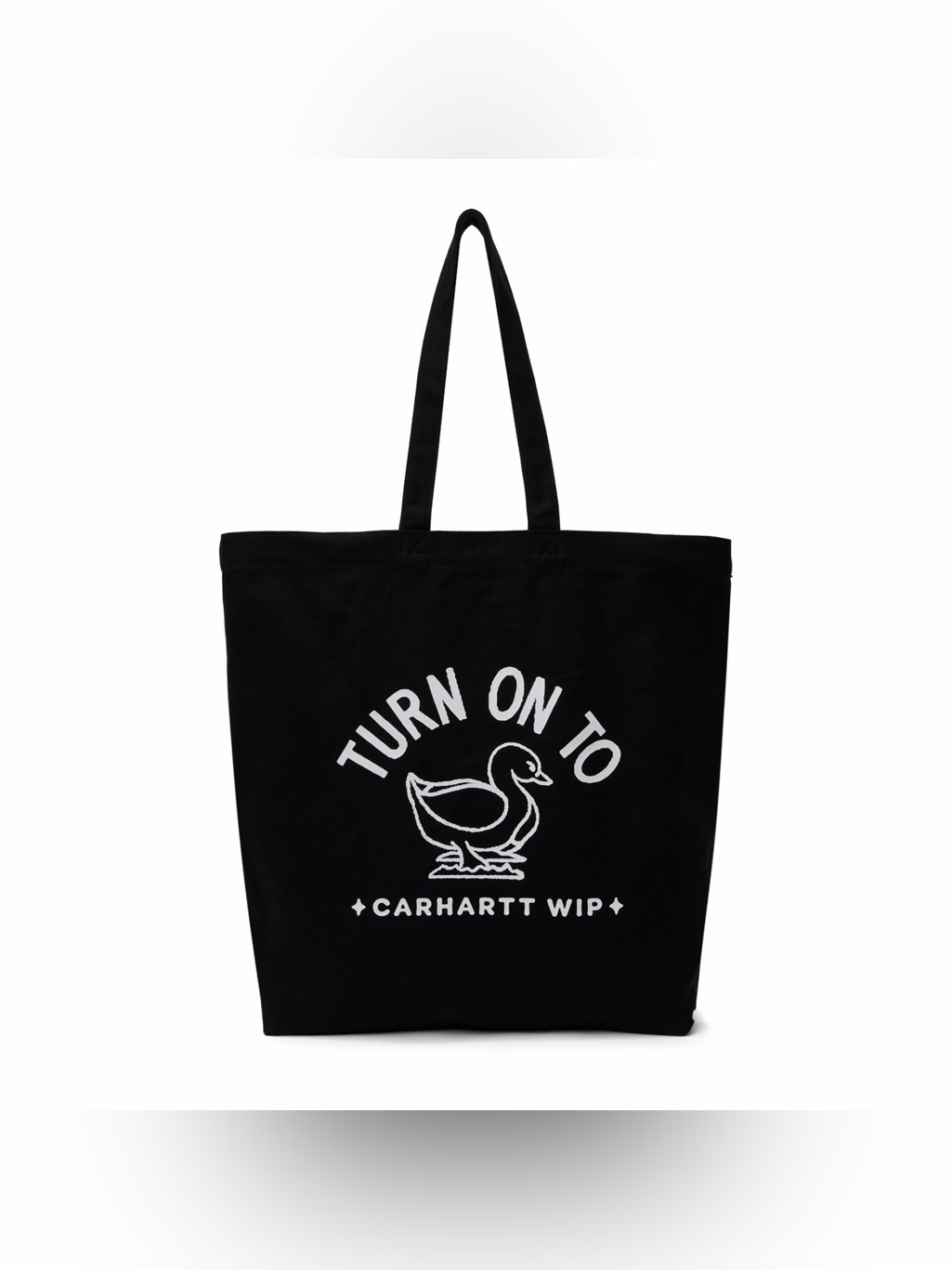 Carhartt Wip Black Stamp Tote Bag